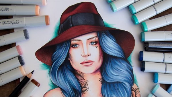 Арты маркерами Copic Sketch
