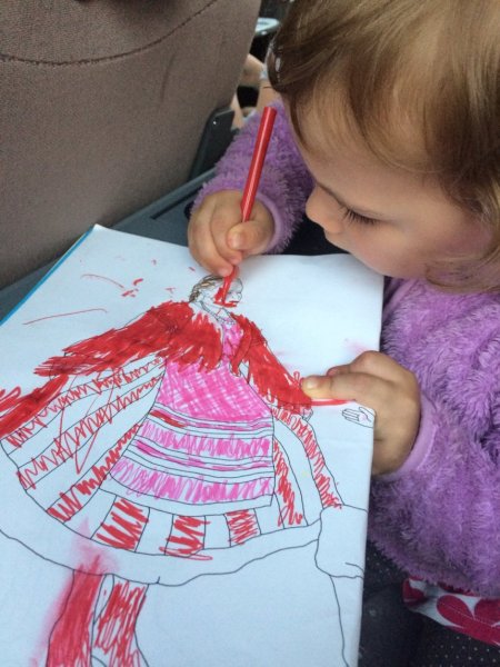 Рисование маркерами для детей