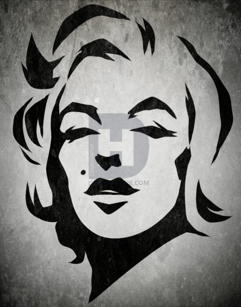 Мэрилин Монро эскиз