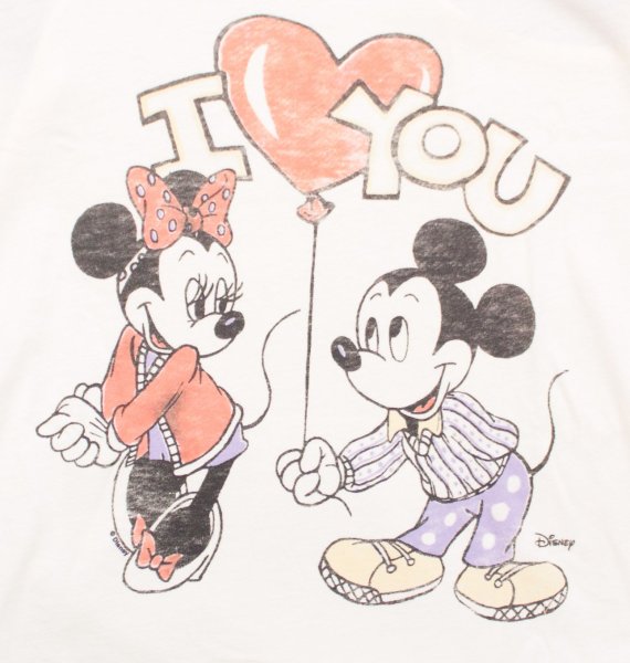 Микки и Минни Маус карандашом