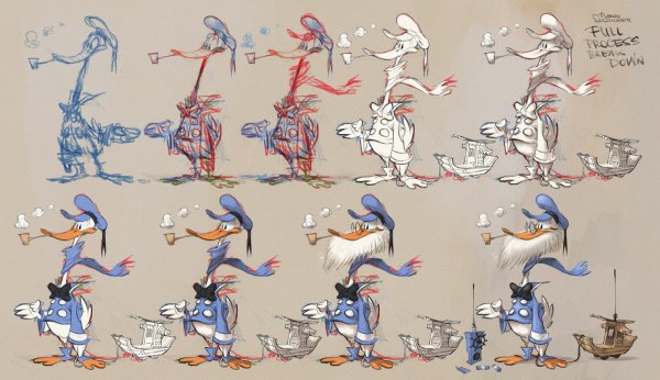 Дональд дак референс