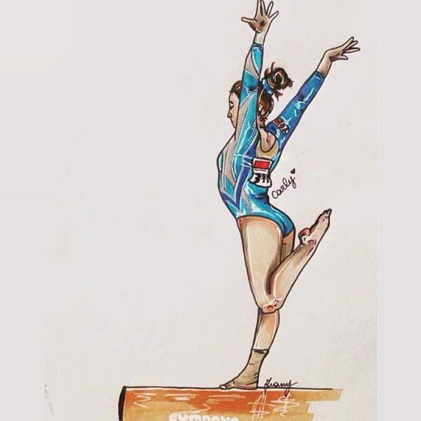 Спортивная гимнастика иллюстрации