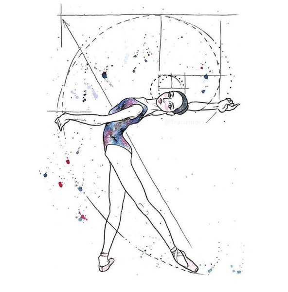 Балерина в Гранд жете