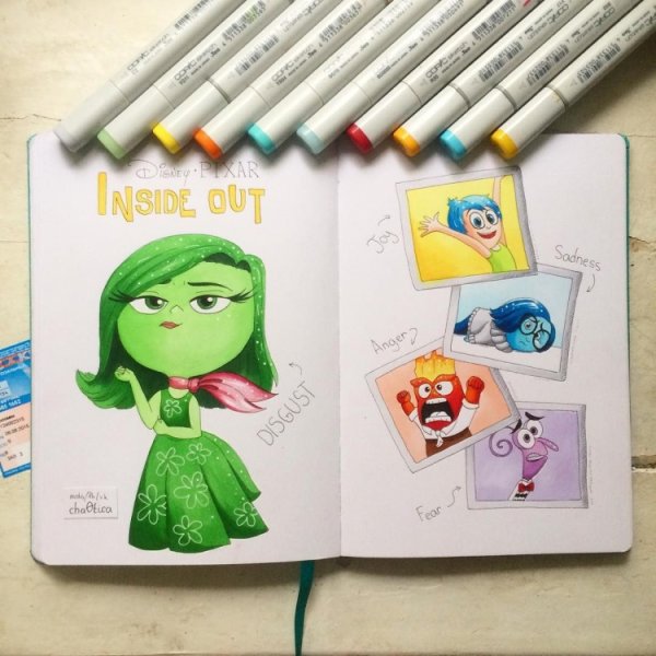 Мультяшки маркерами