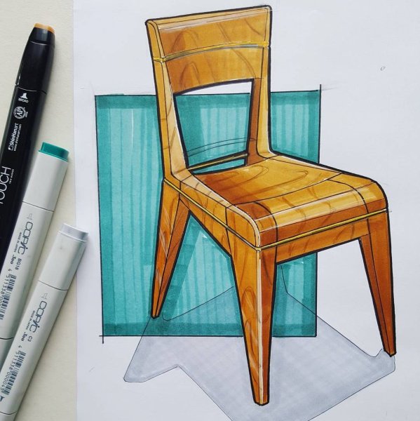 Дизайнерские эскизы мебели