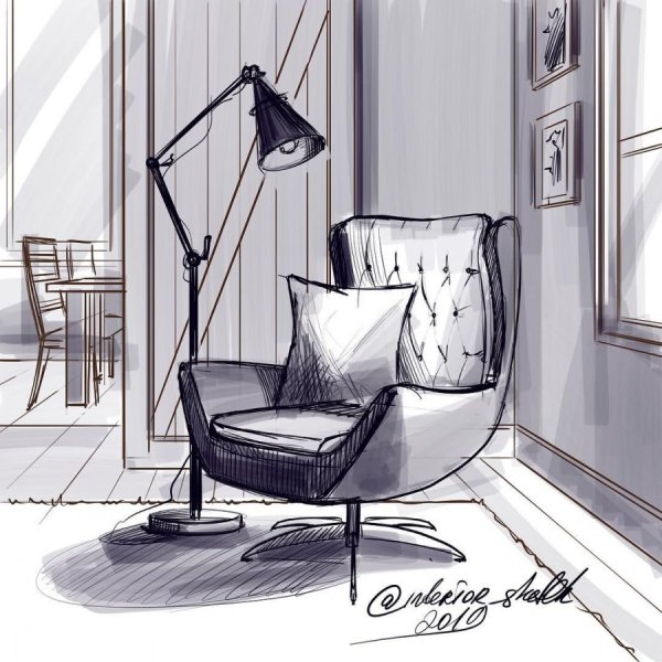 Эскизы мебели