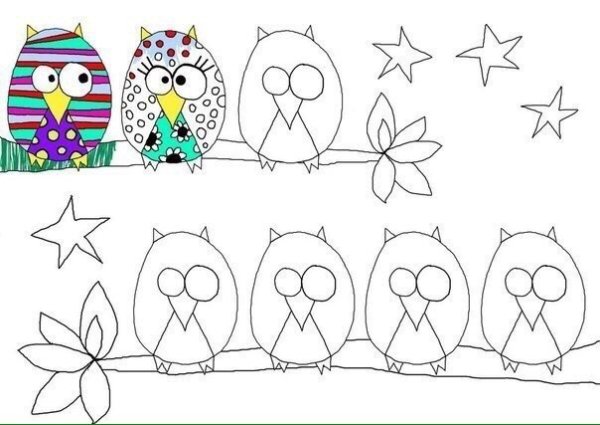 Скетчи маркерами