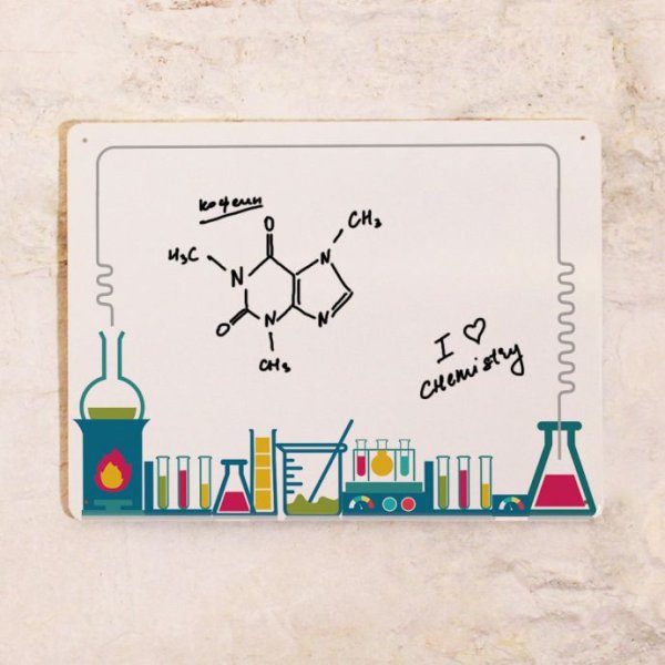 Надписи маркером на доске