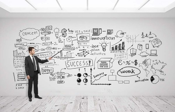 Надписи на маркерной доске