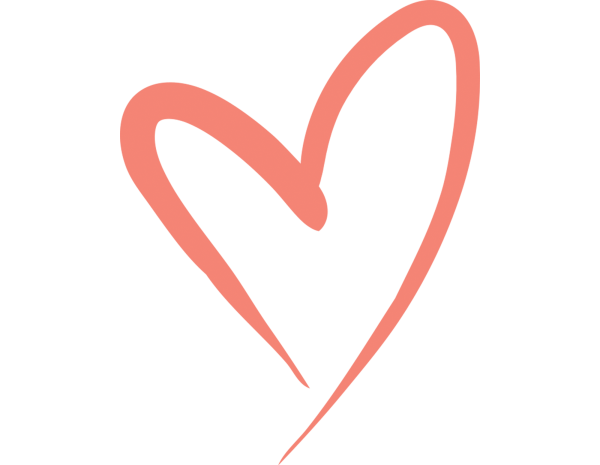 Сердечко кистью