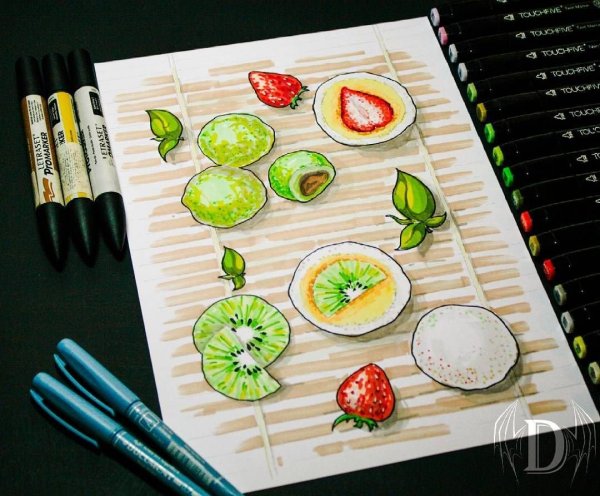 Сладости для скетчбука