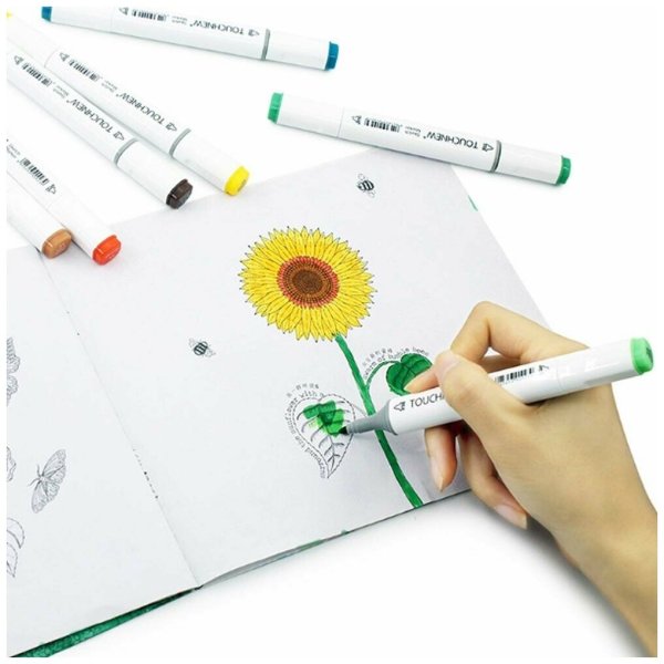 Рисунки фломастерами Touch