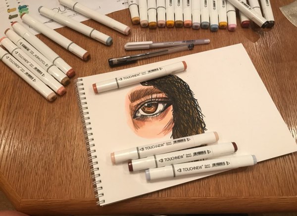 Скетчи маркерами SKETCHMARKER