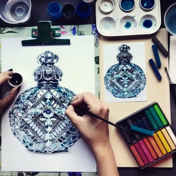 Ювелирные украшения маркерами