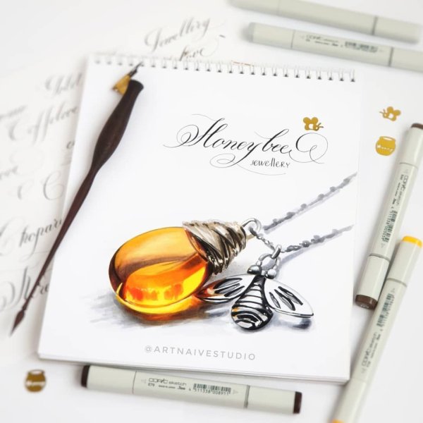 Украшения рисунок маркерами