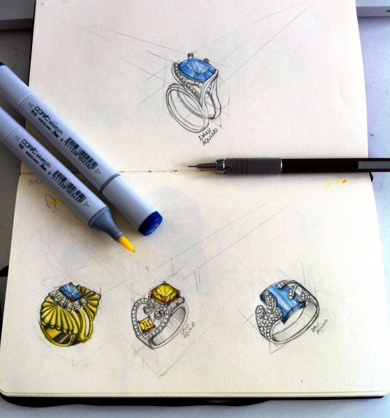 Маркерные скетчи