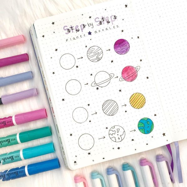 Идеи для рисунков фломастерами