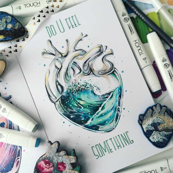 Идеи для рисунков в блокноте