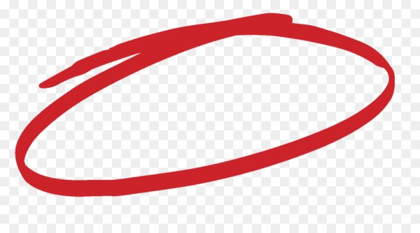 Красный кружок обводка