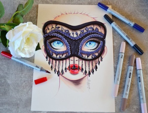 Маски для скетчбука