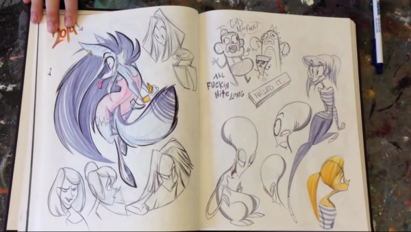 Скетчбук Вивьен Медрано