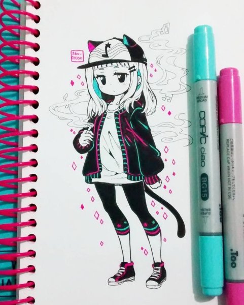 Идеи для рисунков аниме