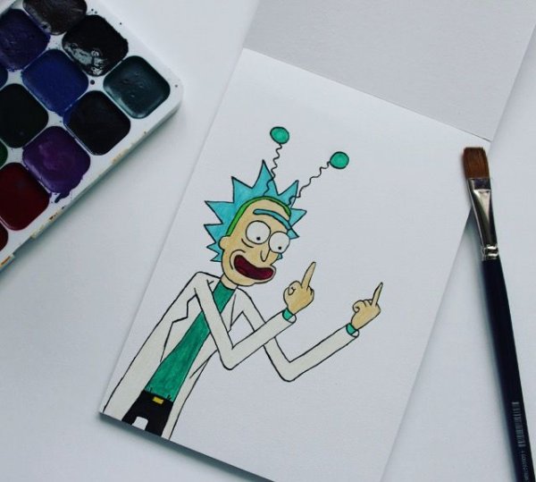 Рик и Морти. Скетчбук