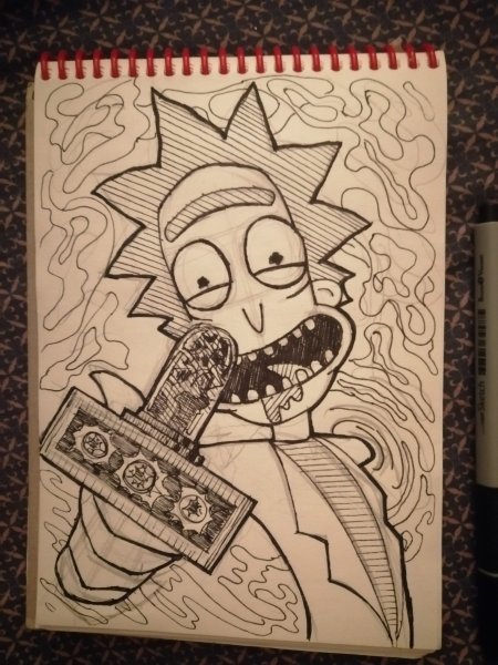 Рик и Морти. Скетчбук