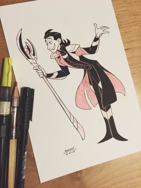 Персонажи для скетчбука