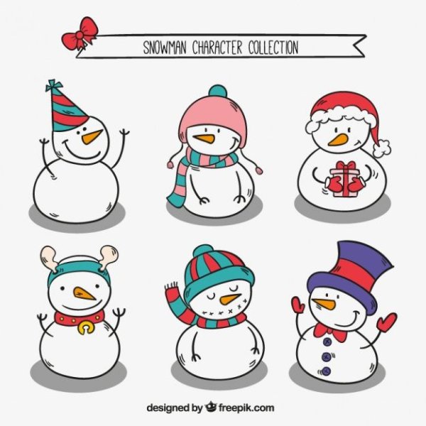 Новогодний скетч Снеговик