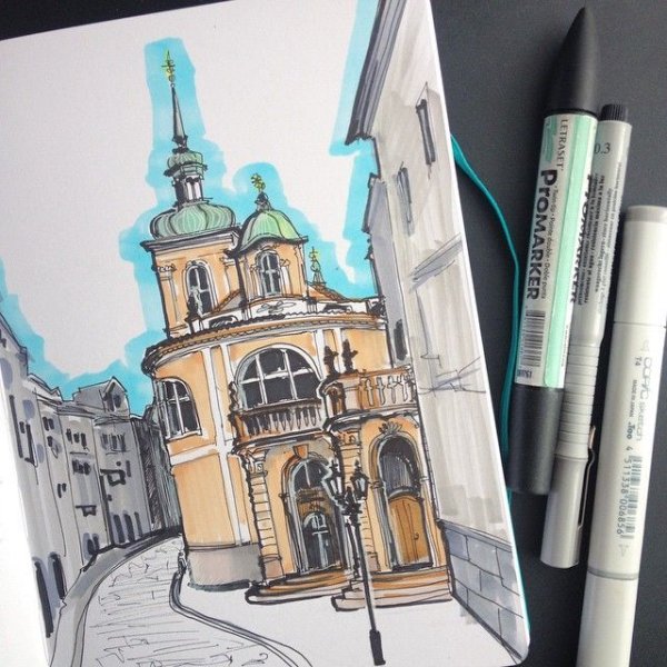 Архитектура маркерами