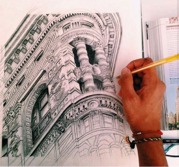 Архитектура для скетчбука