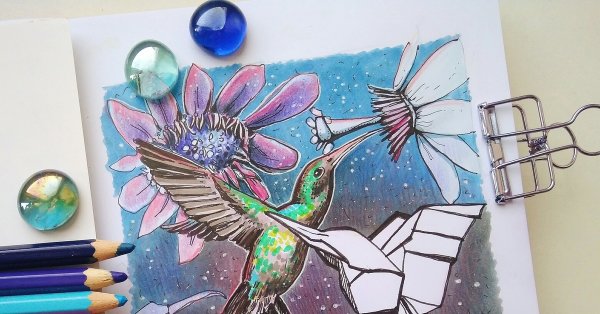 Акварельные маркеры для рисования