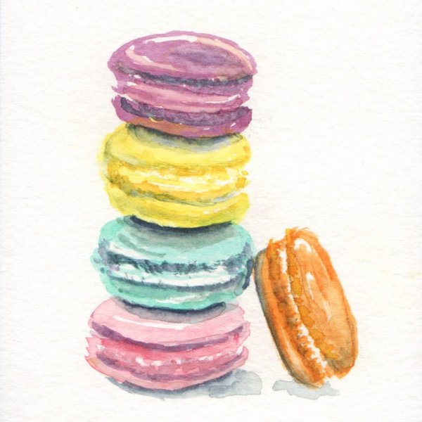 Скетчи маркерами емааруны