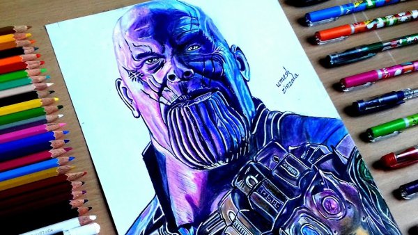 Drawholic Thanos