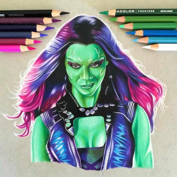 Мстители Гамора арт