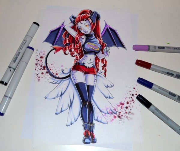 Lighane Copic аниме