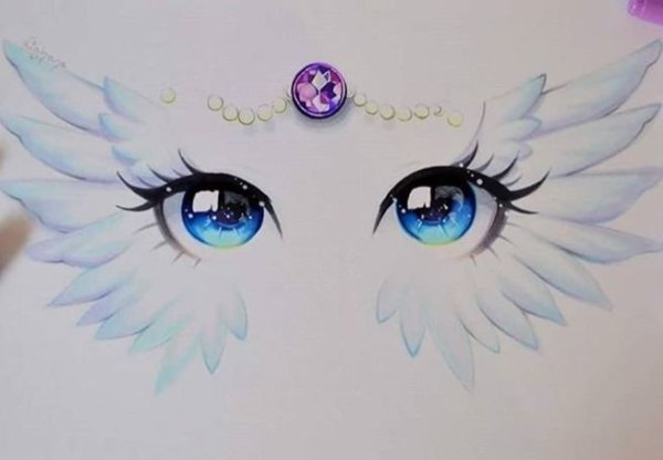 Рисунки ангела и демона