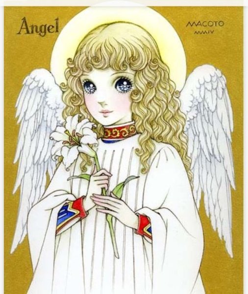 Нарисовать ангела ручкой