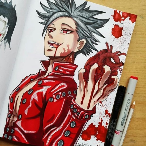 Рисунки в скетчбуке