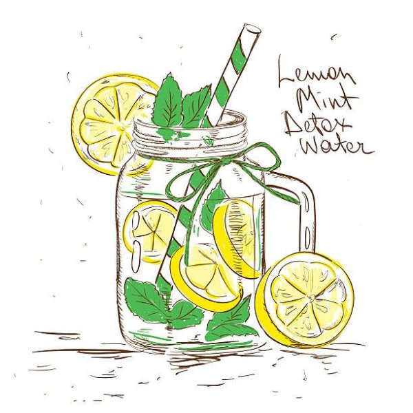 Лимонад рисунок