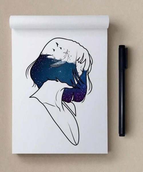 Рисунки для скетчбука