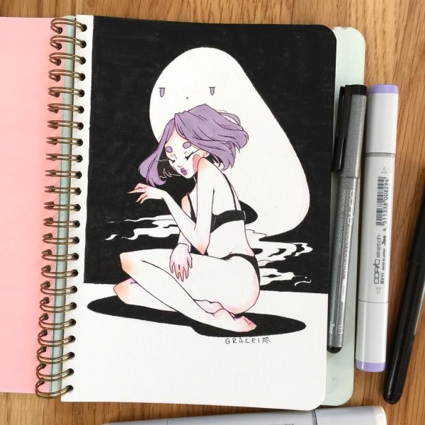 Скетчбуки для рисования маркерами