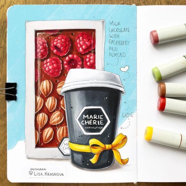 Маркеры для скетчинг