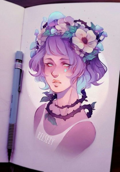 Арты в пастельных тонах