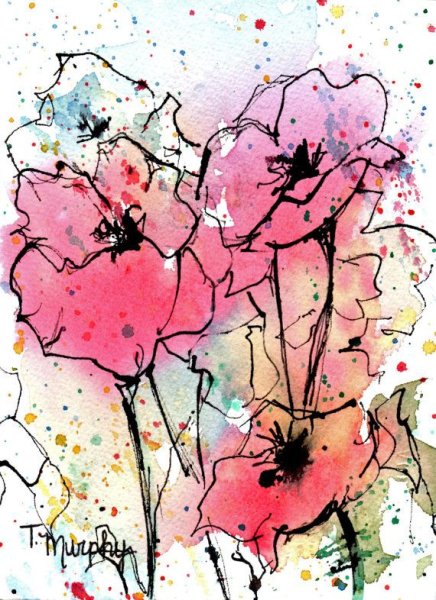 Акварельный скетчинг для начинающих