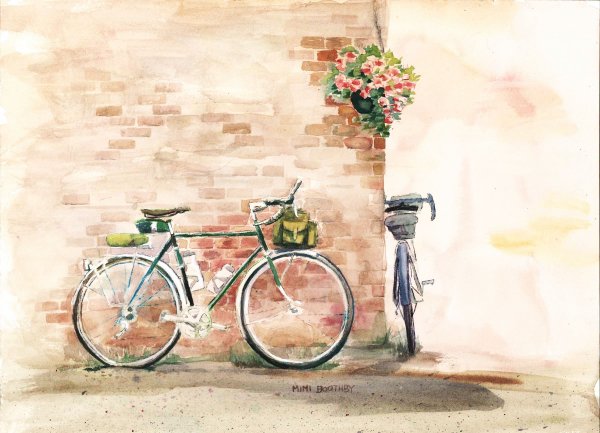 Акварельные мини-скетчи