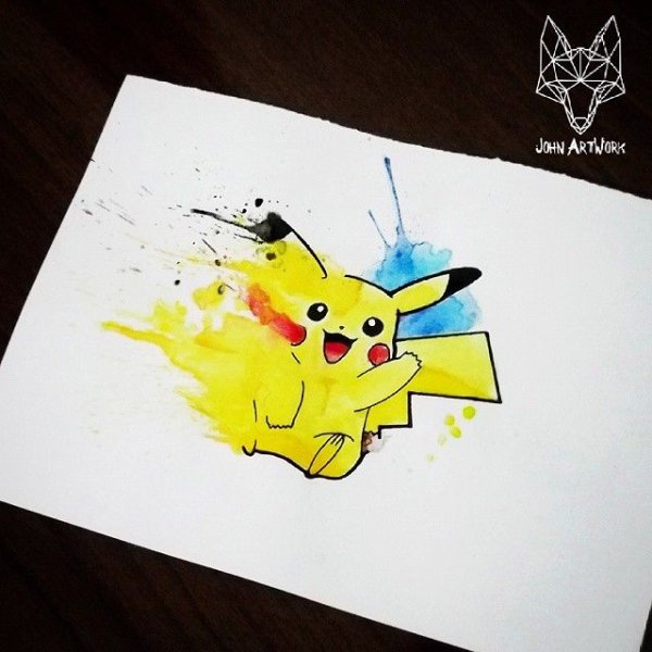 Коктейли рисование маркерами