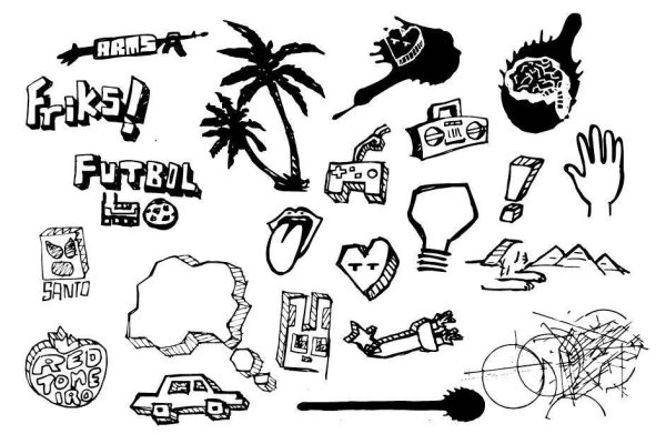 Крутые маленькие рисунки маркером