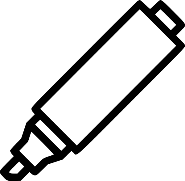 Фломастер вектор